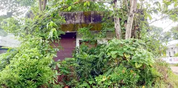 കോടശേരി പഞ്ചായത്തിലെ കാടുകയറി നശിക്കുന്ന ചൂരല്, മുള തൊളിലാളി സഹകരണ സംഘം കെട്ടിടം