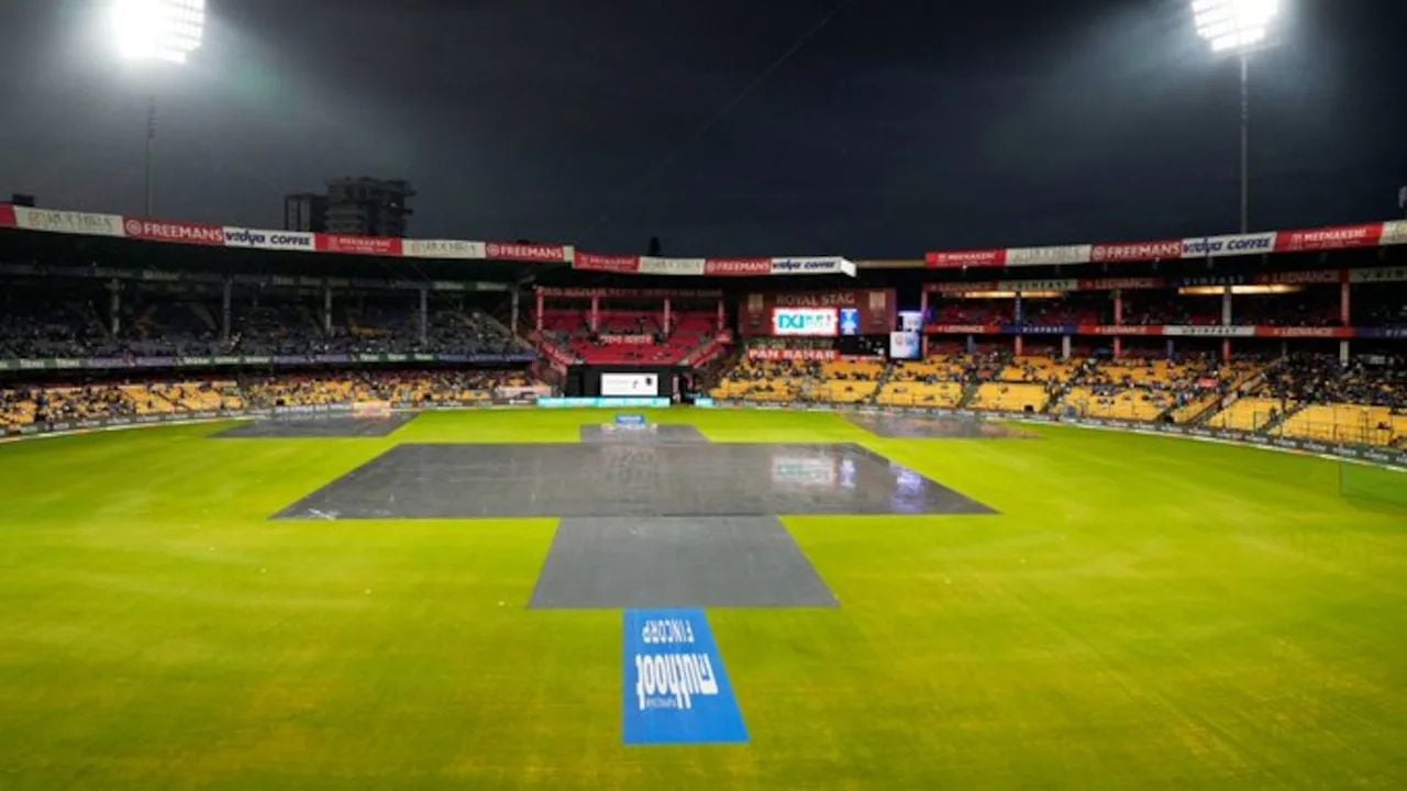 RAIN AT CHINNASWAMI