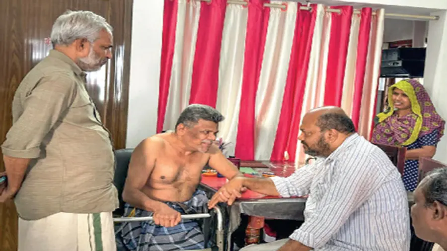 CPI(M) home visit