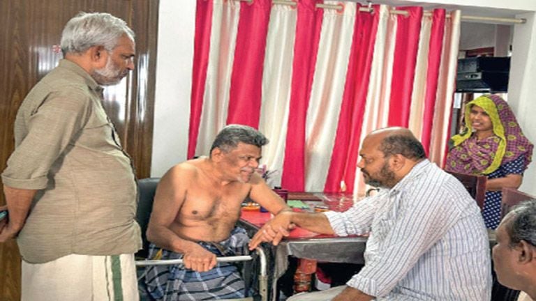 CPI(M) home visit