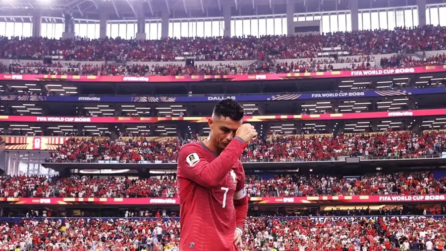 RONALDO LAST WC MATCH