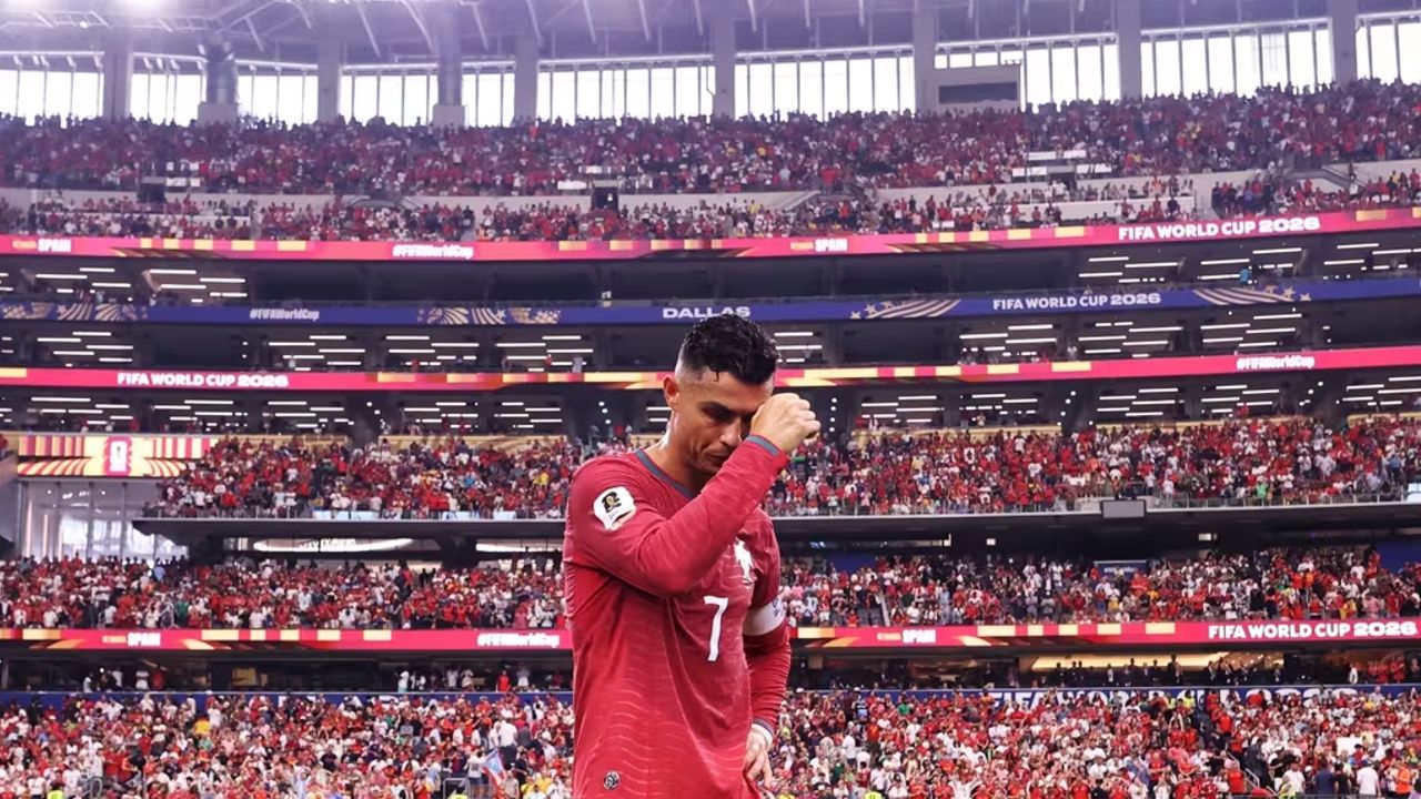 RONALDO LAST WC MATCH