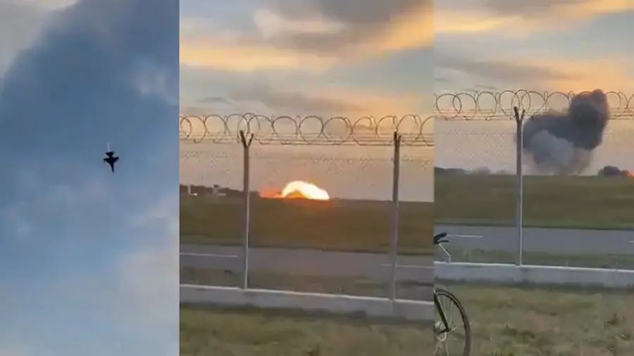 Radom air show crash