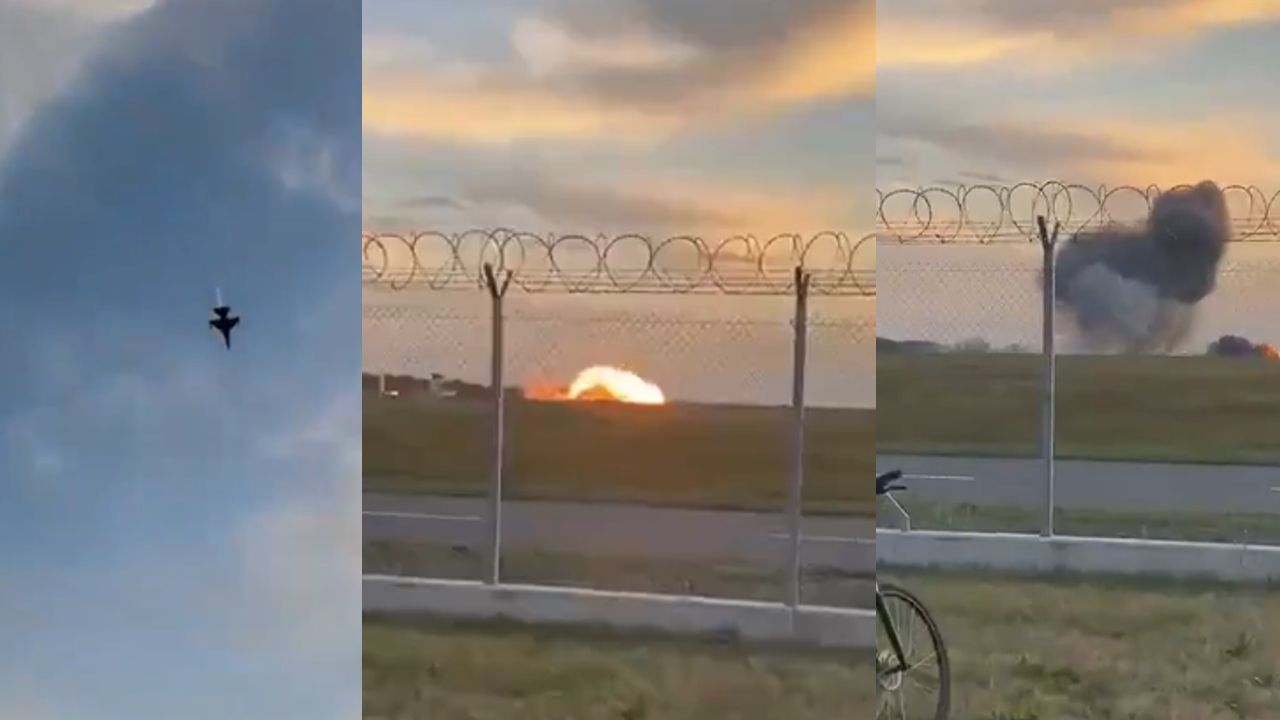 Radom air show crash