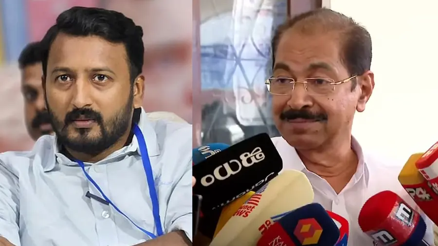 Rahul Mamkootathil Sunny Joseph