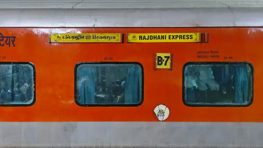 Rajadhani Express Train