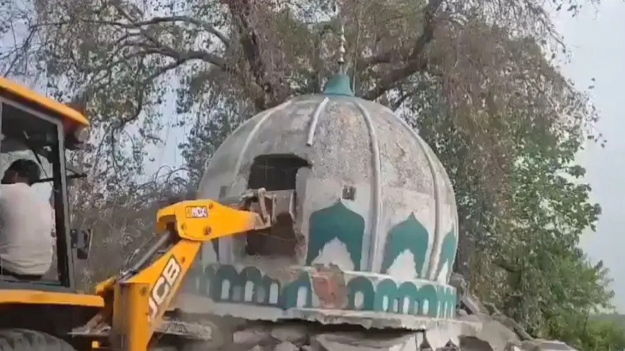 Rajasthan Mosques Demolished.JPG