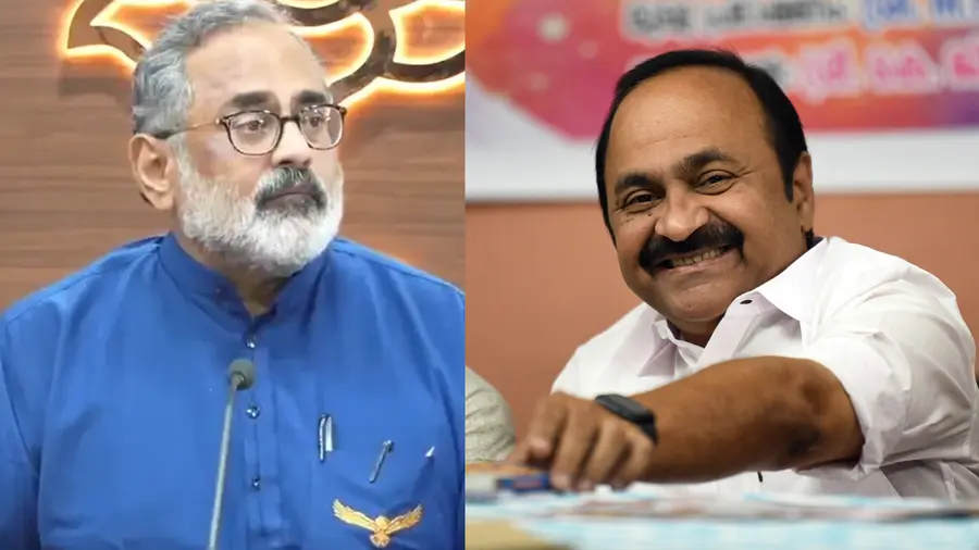 നേതാക്കൾ ആകുമ്പോൾ ആരോപണം വരും'; ഭൂമി കുംഭകോണത്തിൽ രാജീവ് ചന്ദ്രശേഖരനെ  സംരക്ഷിച്ച് സതീശൻ - Deshabhimani