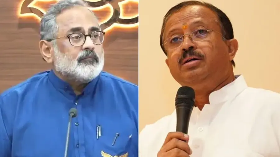 Rajeev Chandrasekhar V Muraleedharan
