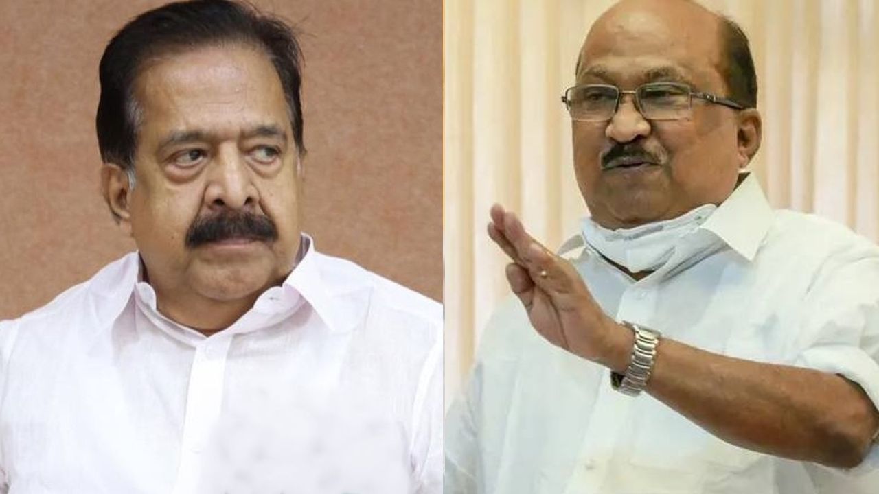 Ramesh Chennithala K V Thomas