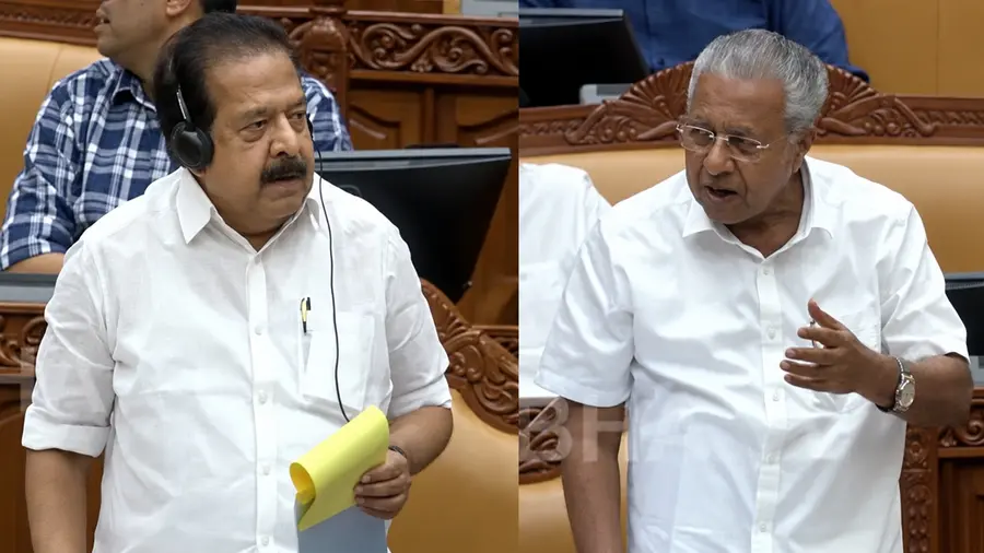 Ramesh Chennithala Pinarayi Vijayan Niyamasabha