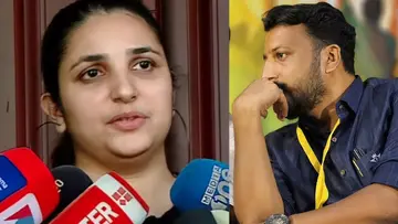 Rini Ann George Rahul Mamkootathil