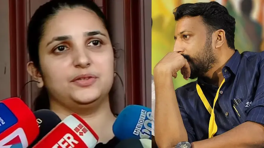 Rini Ann George Rahul Mamkootathil