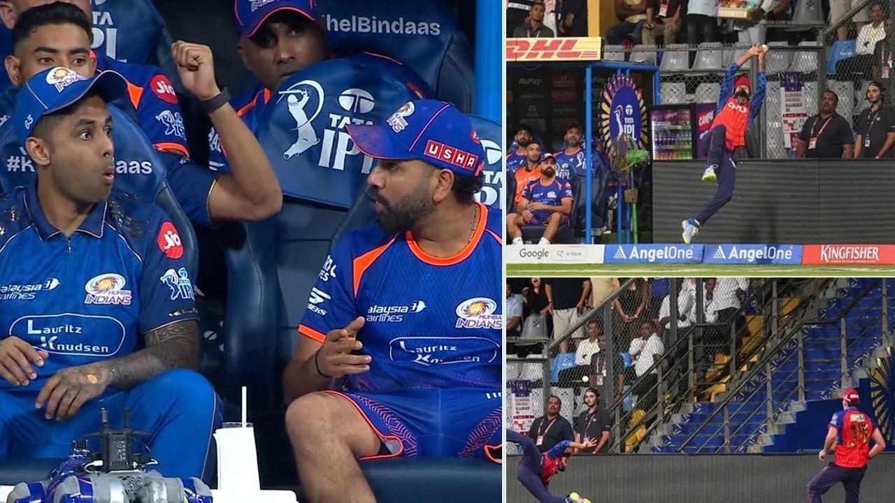 Rohit Sharma Suryakumar Yadav viral reaction on shreyas iyer catch