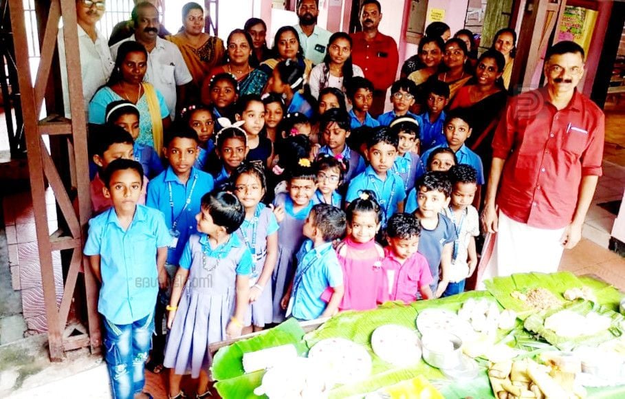 ചെപ്ര ജിഎൽപിഎസിൽ  സംഘടിപ്പിച്ച രുചി മേള