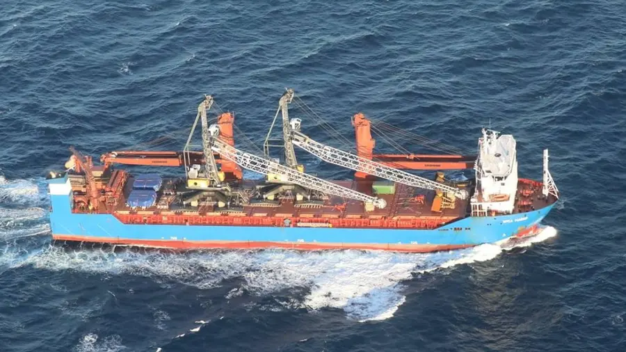 Russian cargo ship