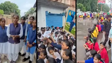 SCHOOL STUDENTS PROTEST