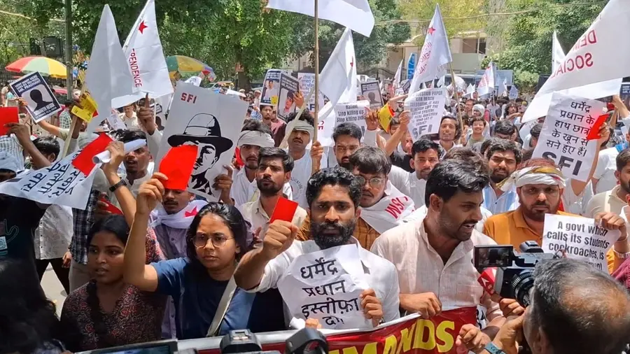 SFI Neet Protest