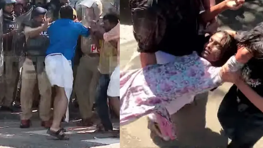 SFI Protest Kerala University
