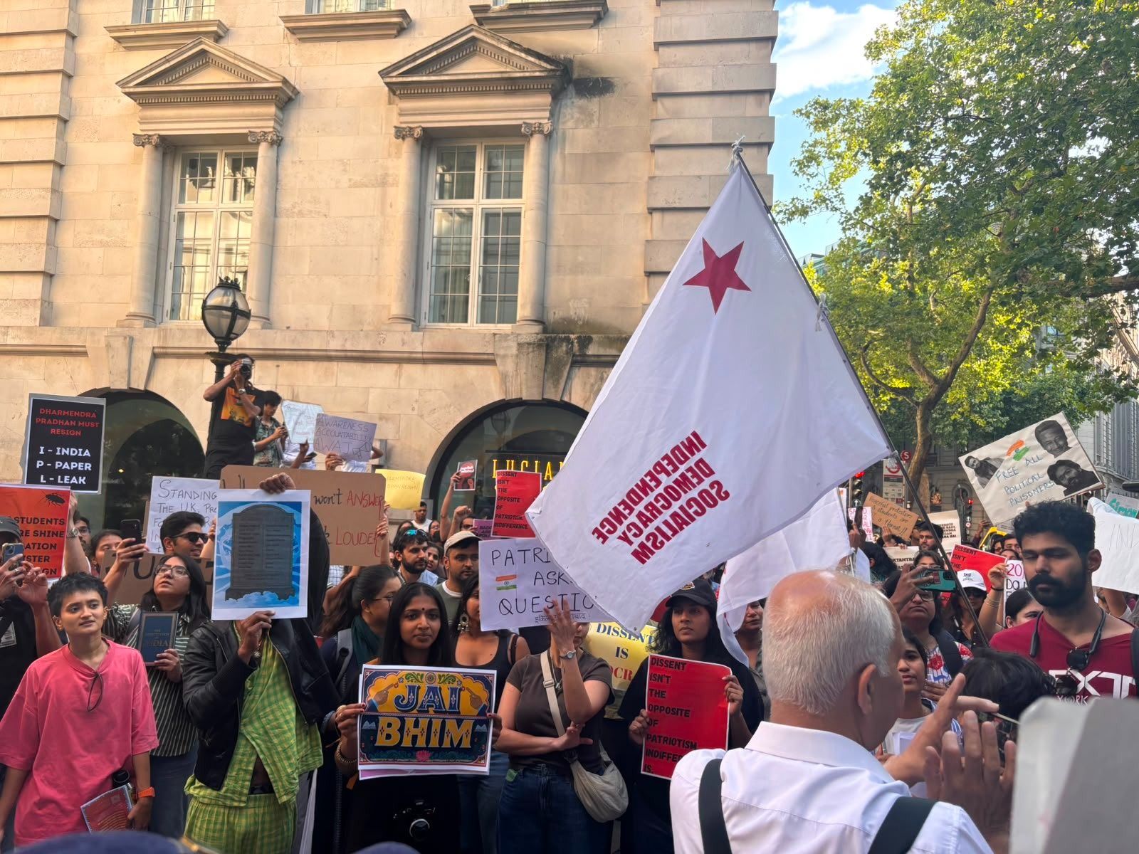 SFI UK PROTEST 