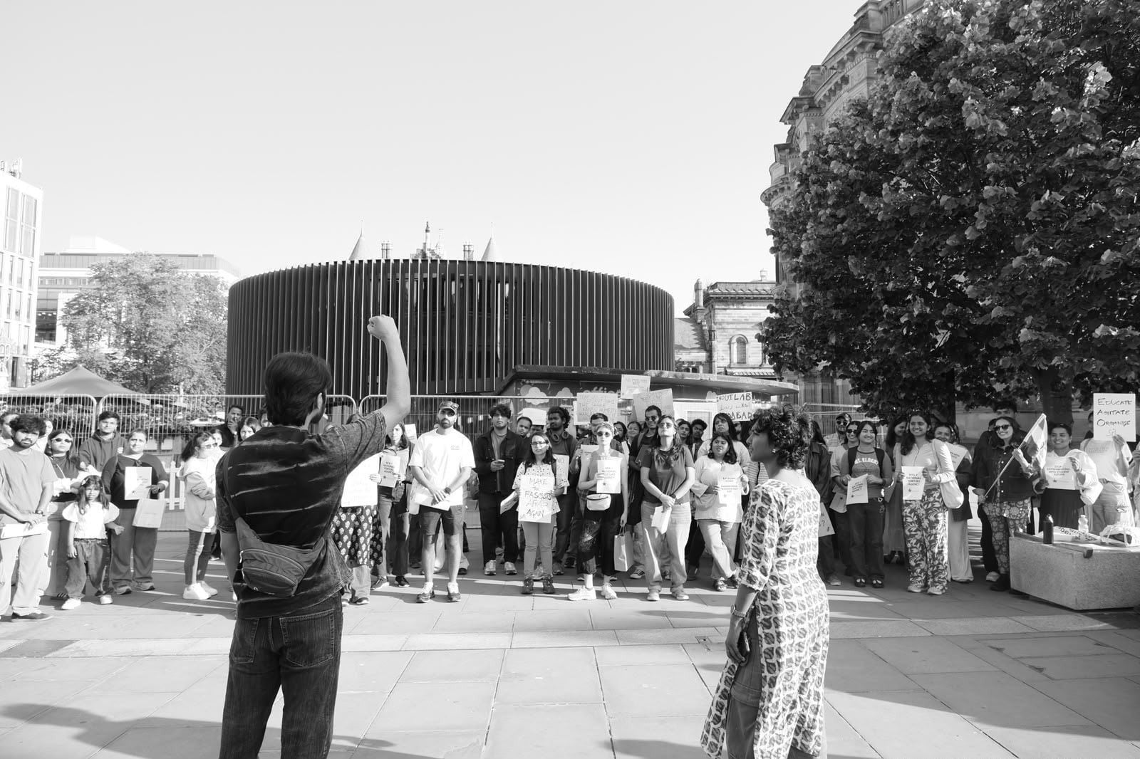 SFI UK PROTEST 