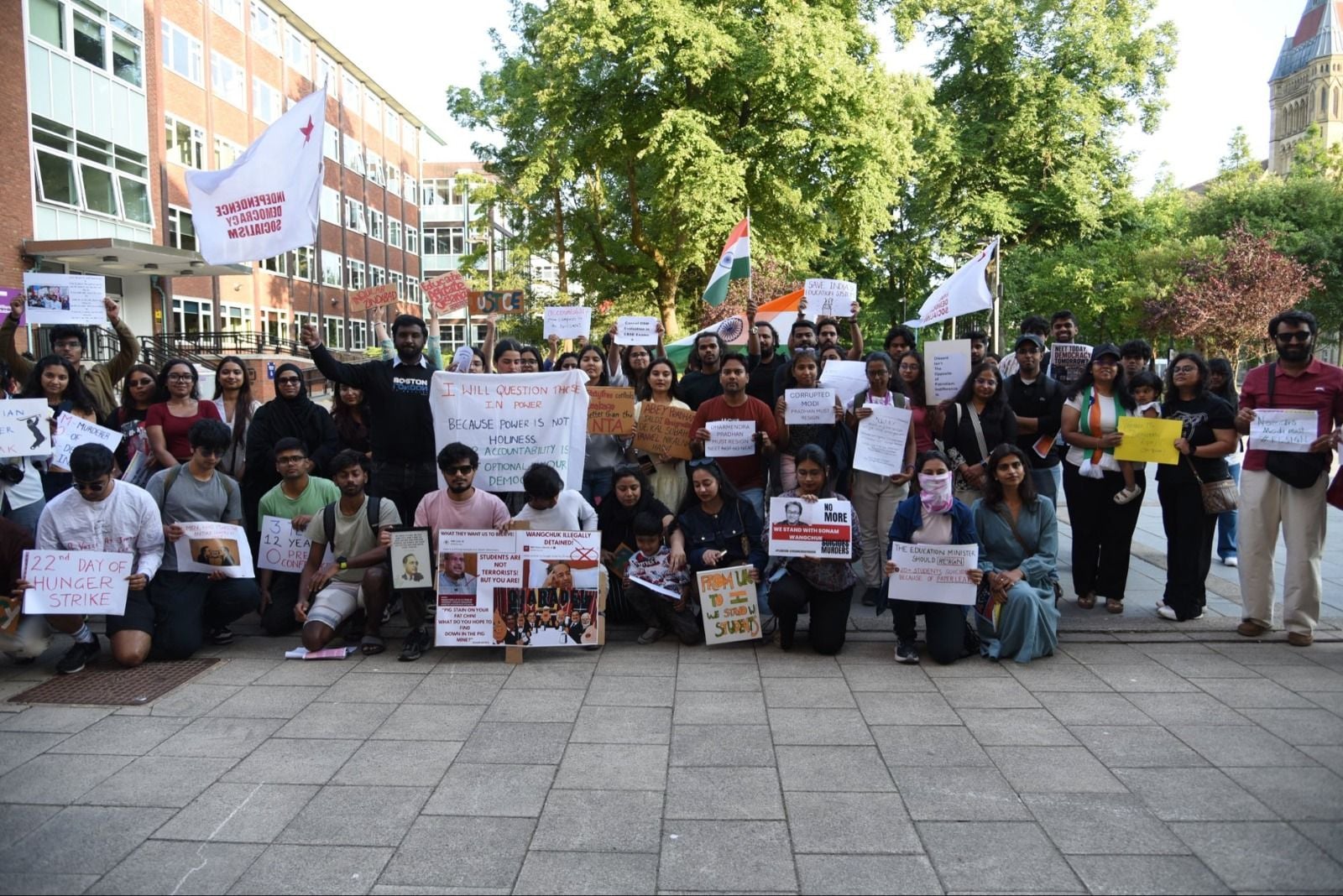 SFI UK PROTEST 