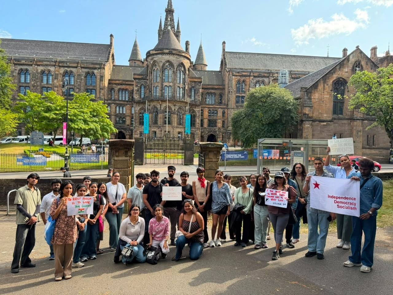 SFI UK PROTEST