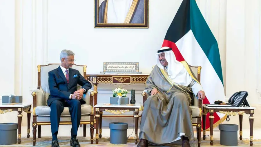 S Jaishankar Arrives in Kuwait