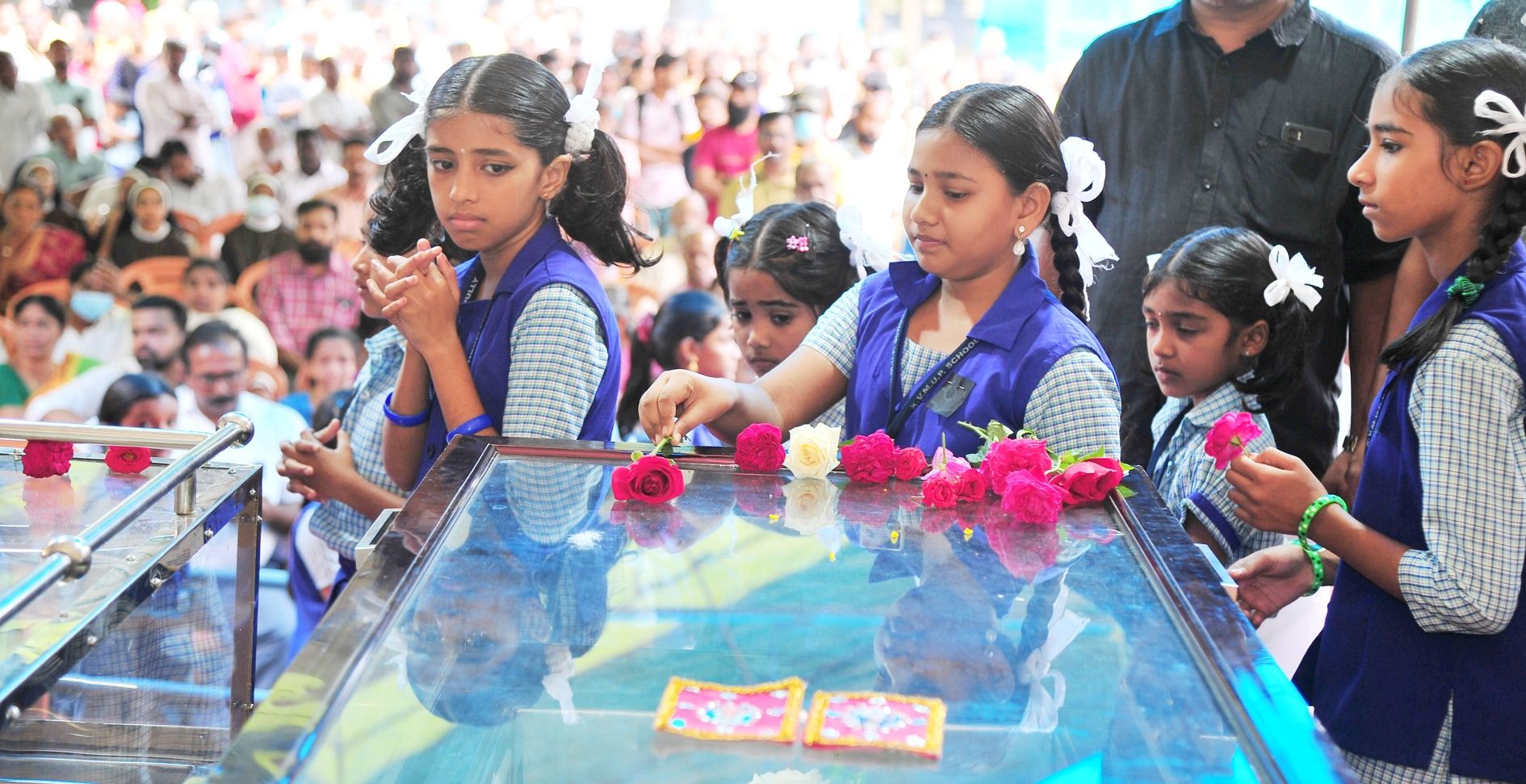 The accident happened when the car exploded while starting