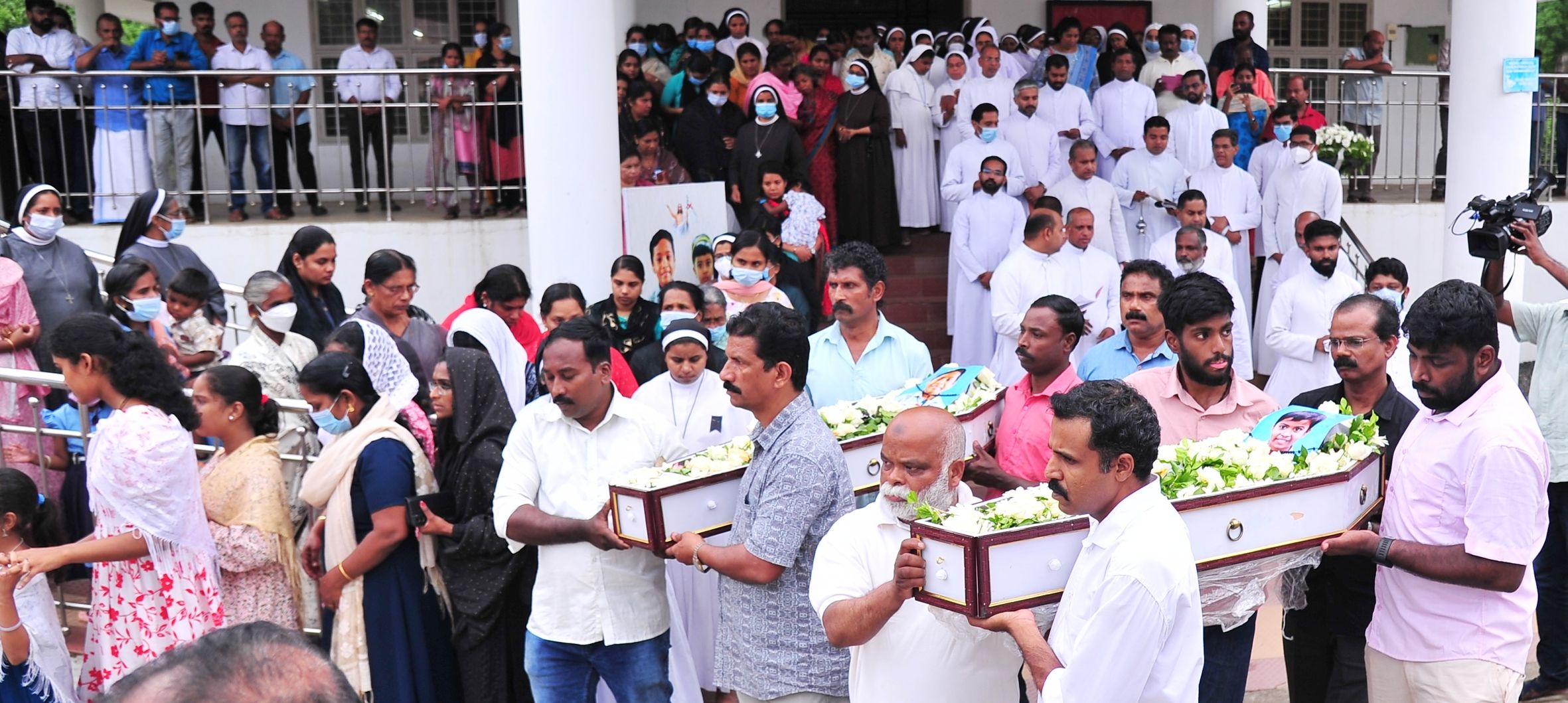 The accident happened when the car exploded while starting