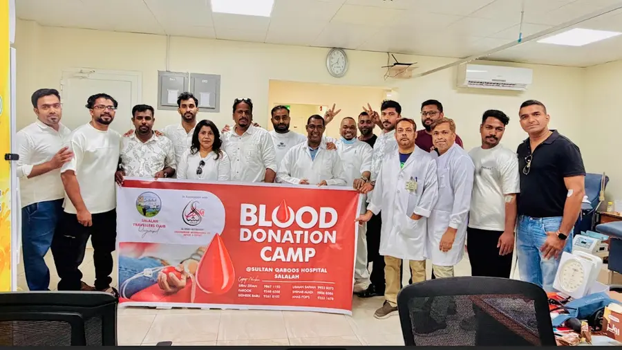 Salalah Travelers Club Blood Donation Camp