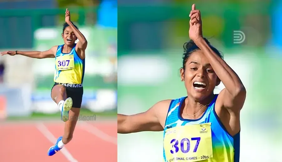 Sandra Babu | long jump | SILVER | 38th National Games