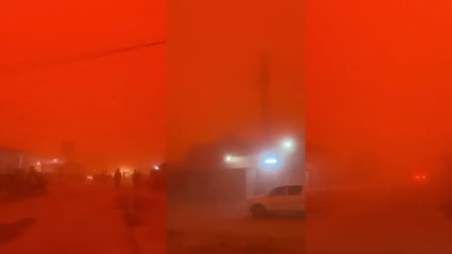 Sandstorm In Iraq