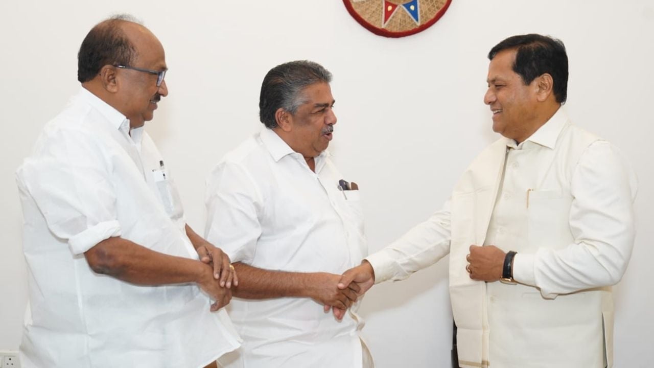 Sarbananda Sonowal Saji Cherian