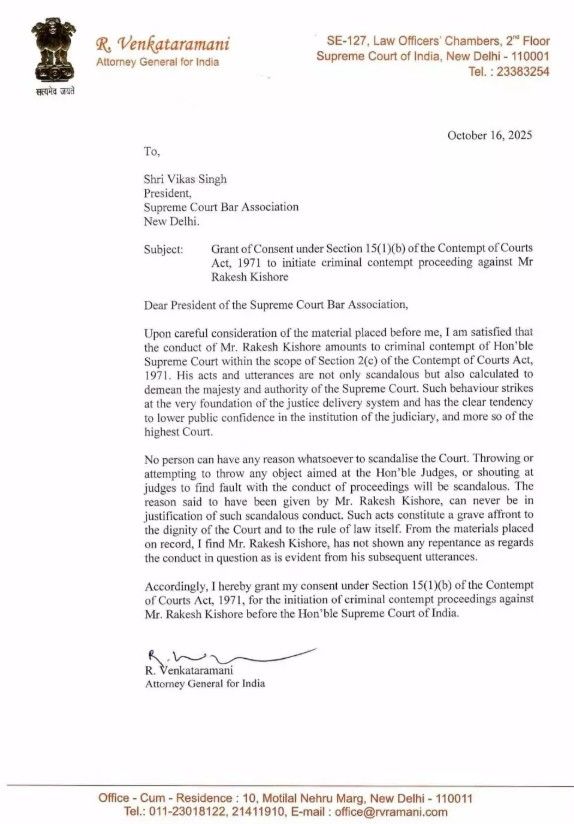 AG letter
