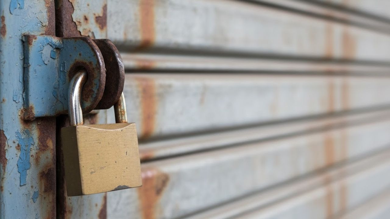 Shutters Closed Hartal Strike