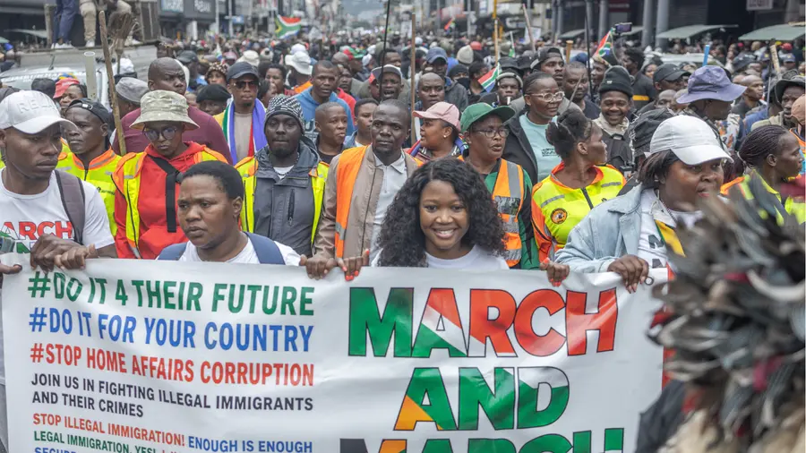 South Africa Protest