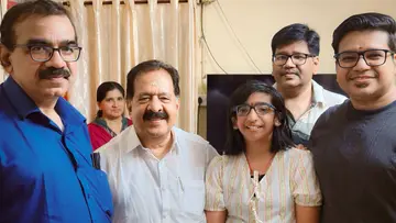 Sreejith panickar with Ramesh Chennithala