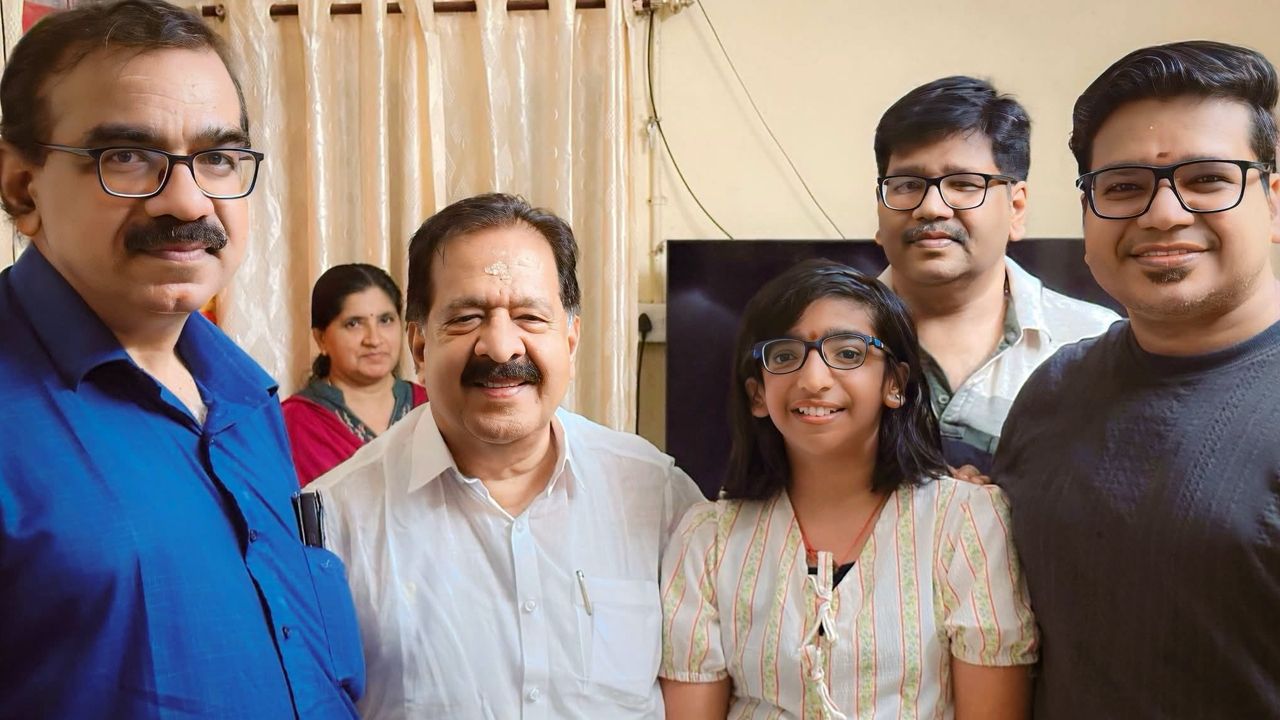 Sreejith panickar with Ramesh Chennithala