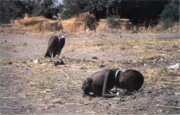 Starving Child and Vulture