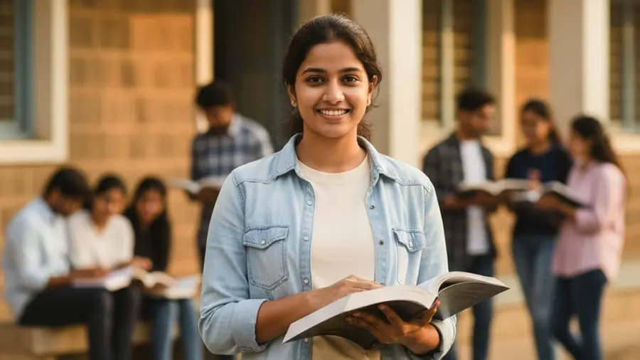 Stock Image Young People Exam
