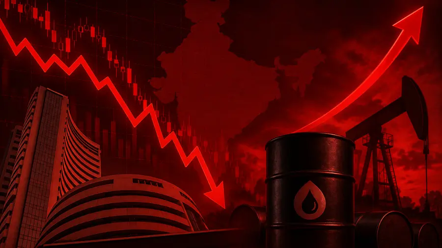Stock Market Red