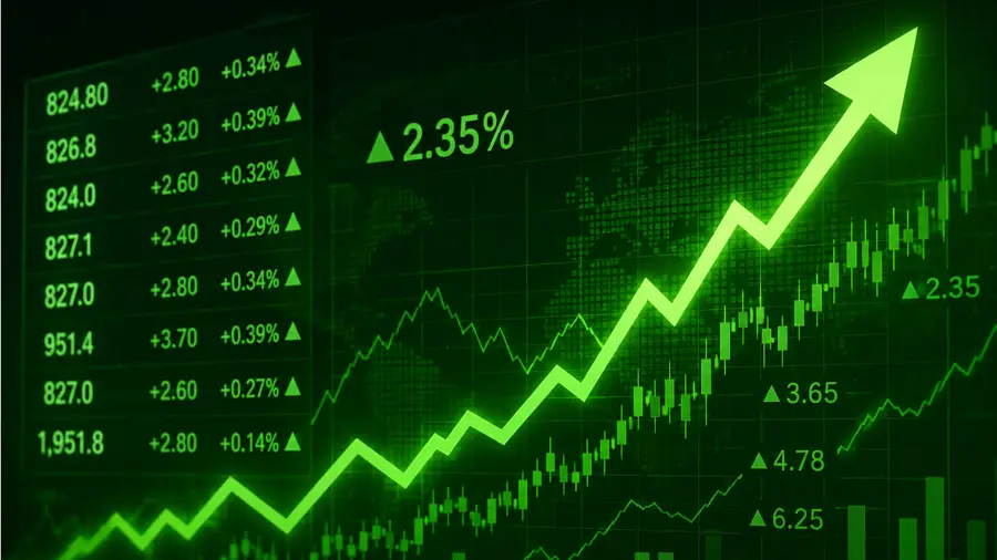 Stock Market Green