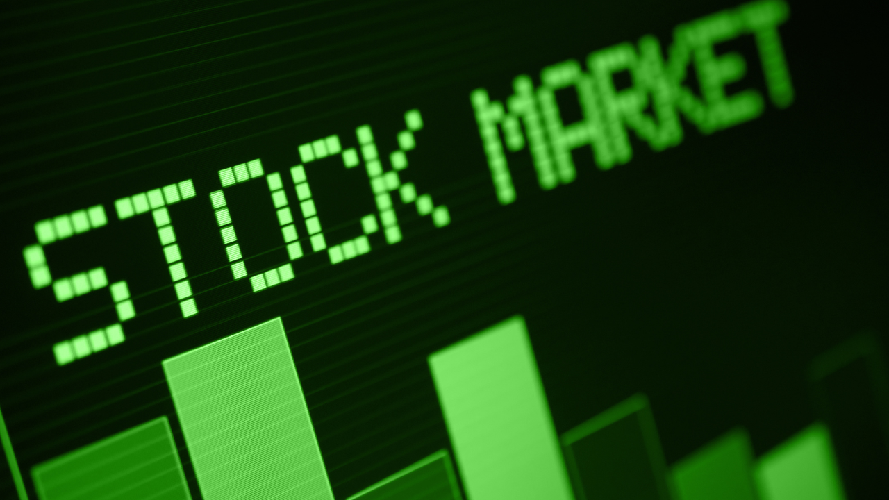 Stock Market green