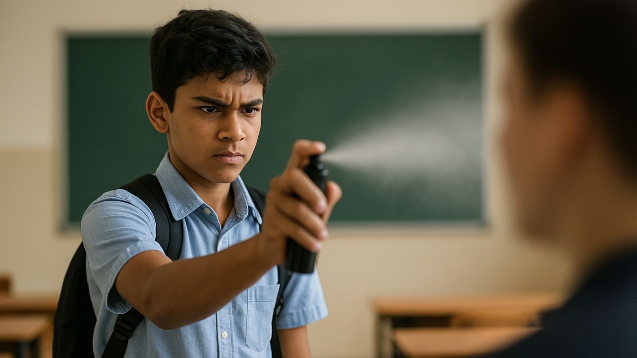 Student Pepper Spray