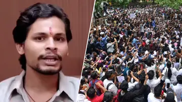 Swatantra Bhardwaj CJP protest