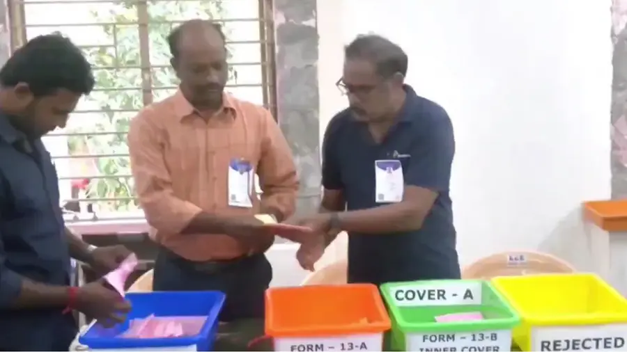 TAMILNADU BY ELECTION VOTE COUNTING