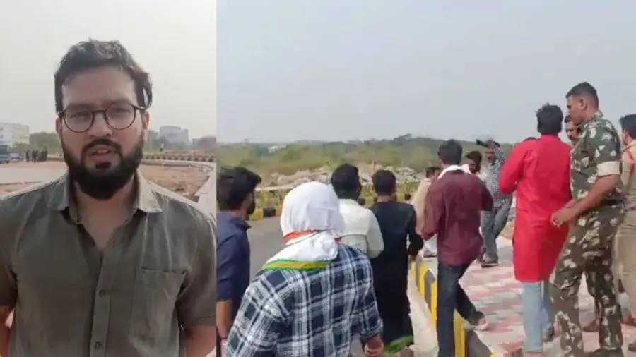 TELANGANA JOURNALIST ARRESTED