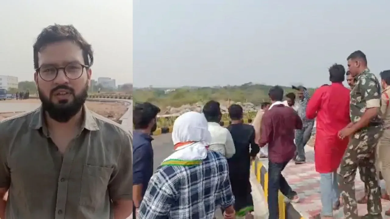 TELANGANA JOURNALIST ARRESTED