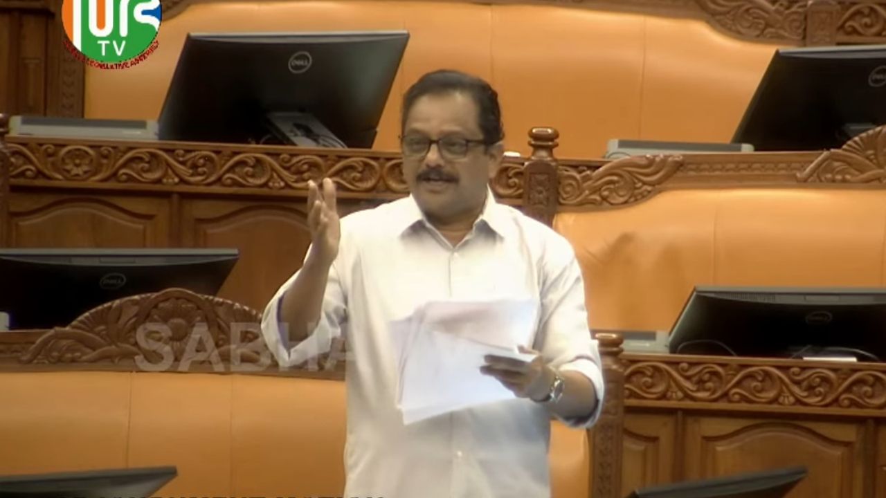 T I Madhusoodanan at Niyamasabha